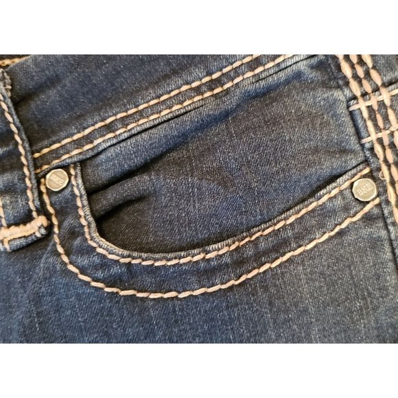 BKE Buckle ~ Women's Boot Stretch ~ Dakota Dark Wash Embroidered ~ Sz 29 - Picture 12 of 15